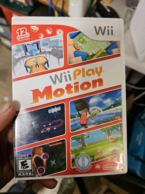 Wii Play Motion Nintendo Wii - Complete CIB Tested Working VG