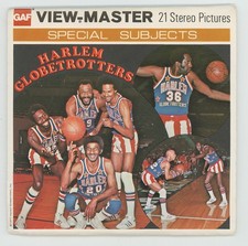 The Harlem Globetrotters 1977 GAF View-Master Packet H-69 Exc. Cond.