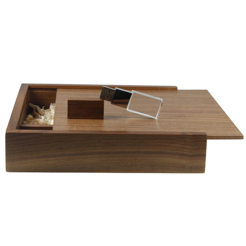Unidad flash USB con logotipo personalizado gratuita 128 GB de madera caja grande memoria Stick 4 GB 8 GB 16G - Imagen 28 de 39
