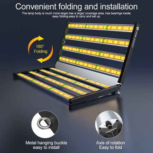 Phlizon 1000W LED Commercial Grow Light Bar Full Spectrum w/Samsung Chips FC1000 - Picture 9 of 59
