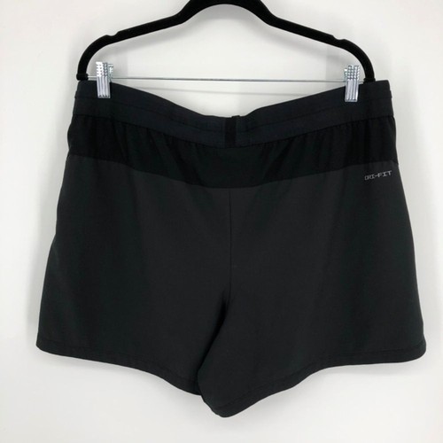 Nike Herren Shorts Größe XL schwarz Dri Fit Flex Rep 4,0 5 Zoll Schrittlänge Reißverschlusstaschen - Bild 6 von 13