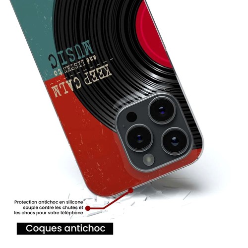 Coque en silicone renforcé imprimée compatible Apple iPhone 11 Keep calm - Photo 5 sur 6