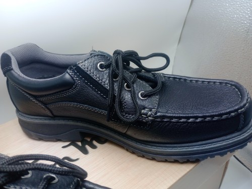Zapatos informales Thom Mcan SAUL de cuero negro para hombre 10 nuevos stock antiguo en caja - Imagen 7 de 10