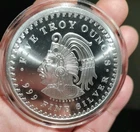 5oz Golden State Mint Silver Round Aztec Calendar .999 Fine