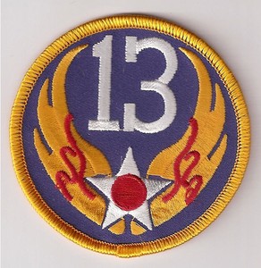 MILITARY-PATCH-U-S-ARMY-AIR-FORCES-13th-AIR-FORCE
