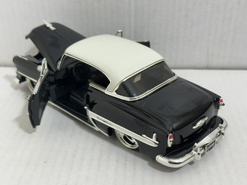 JADA DUB 1953 CHEVY BEL AIR SCHWARZ 1:24 DIECAST MODELLAUTO NEU OHNE BOX - Bild 7 von 12