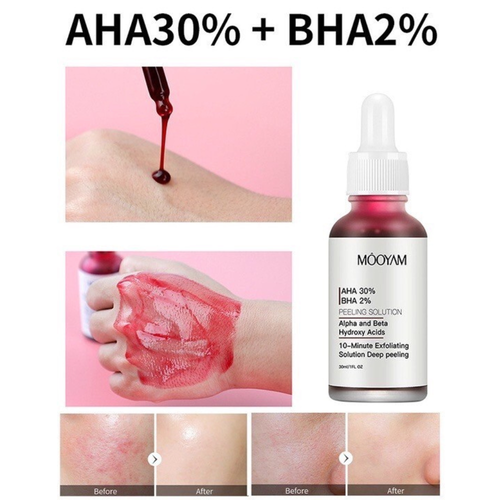 Mooyam red mask serum Moisturizer Repair deep peeling facial mask, size 30 ml X3 - Picture 8 of 12