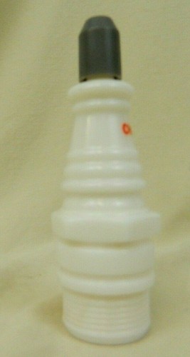 Avon Champion Spark Plug Mens Cologne White Milk Glass - Picture 4 of 5