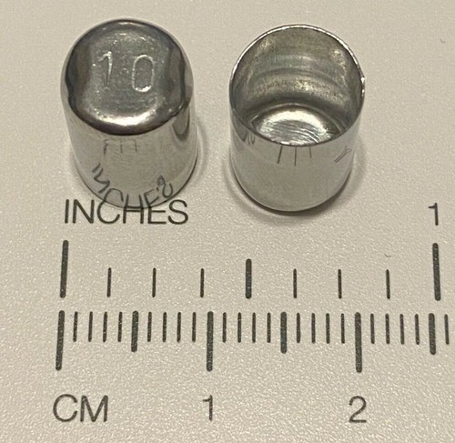 Coronas temporales con carcasa de aluminio dental (20 piezas) tallas 1-20 suaves - Imagen 21 de 43