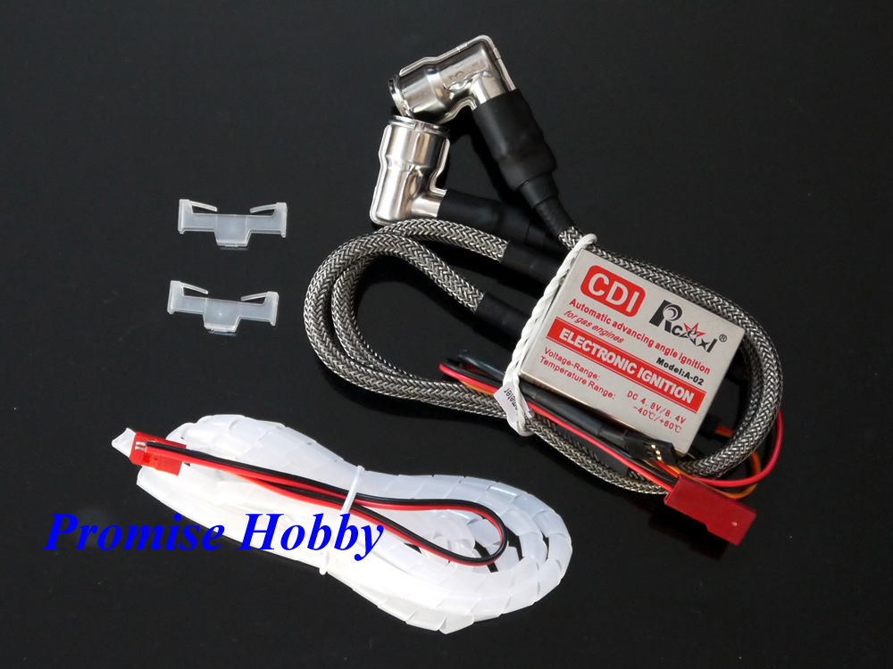 Rcexl Twin Encendido Cdi Para Cm6 Bujía Da100 Dle111 avión a radio control Motor De Gas Rcexl Twin Encendido Cdi Para Cm6 Bujía Da100 Dle111 avión a radio control Motor De Gas