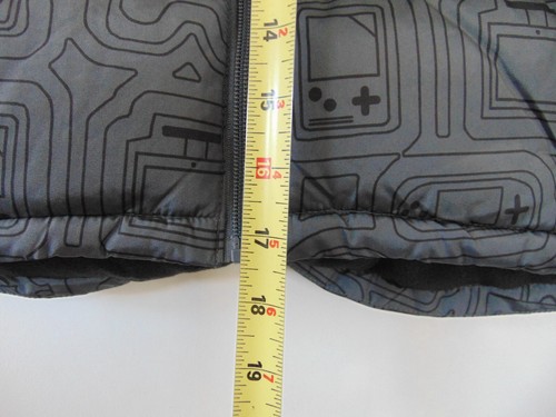 NEW ThereAbouts Charcoal Gamer Jacket Kids Size XXS - 4-5 Puffer Jacket - Picture 8 of 11