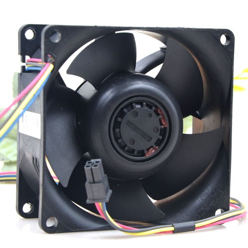 1pc ADDA AS08024DB389B00 8038 8CM 24V 0.60A 4-wire double ball cooling fan - Picture 4 of 4