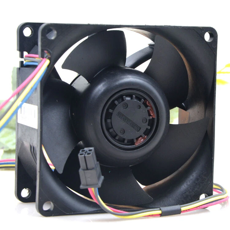 Ventilador de refrigeración doble bola 1 pieza ADDA AS08024DB389B00 8038 8CM 24V 0.60A Foto 4 de 4