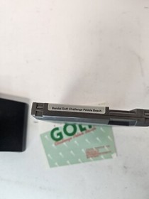 Nintendo NES Bandai Golf: Challenge Pebble Beach W/ Manual, Dust Cover 