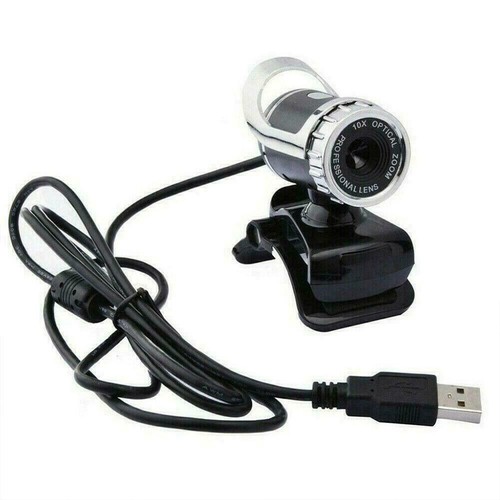 HD Webcam USB Computer Webkamera für PC Laptop mit Mikrofon FASR2 I5P1 - Bild 2 von 12
