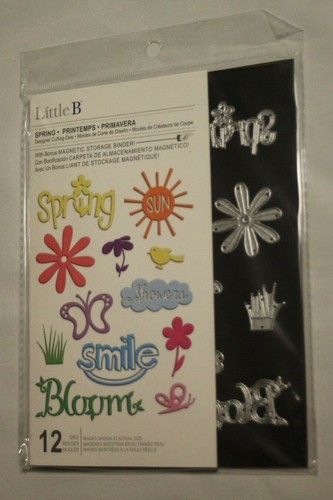 Little B Paper Cutting Dies Pick1: Welcome Baby, Dad, Spring, Nautical or Sports - Picture 38 of 46