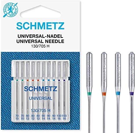 Universal (Regular) Sewing Machine Needles/Schmetz, Assorted Sizes x 10 pack box - Picture 11 of 19