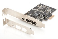 SCHEDA AGGIUNTIVA PCI EXPRESS 2+1 PORTA FIREWIRE DIGITUS (A/N DS302015) nuova