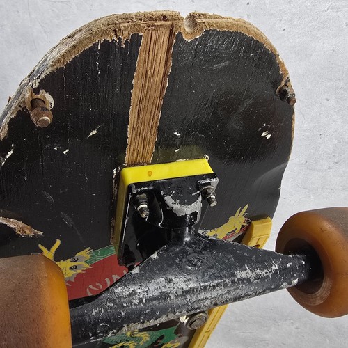 Rare Vintage 80's Ninja Dragon Master Skateboard Collectible - Picture 17 of 21