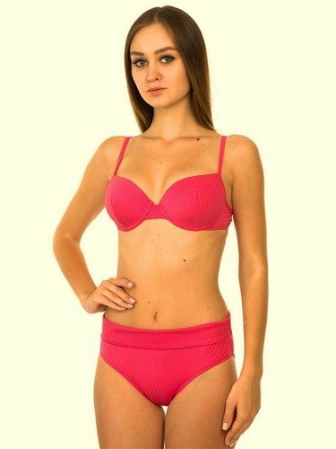 Badeanzug Oberteil 100C (85C eu) mit Schale CHERRY BEACH Rautenprint Fram - Bild 3 von 4