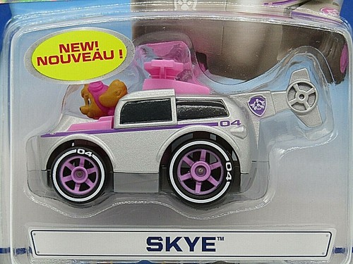 Paw Patrol True Metal Skye W/Helicopter & Rubble Diecast Car Set of 2 HTF - Picture 3 of 7