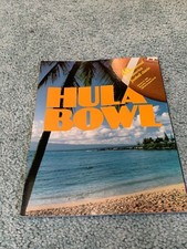 1986 Hula Bowl Football Program Jim Everett Tony Casillas Dalton Hillard 