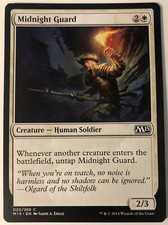 MTG Midnight Guard Magic 2015 020/269 Regular Common