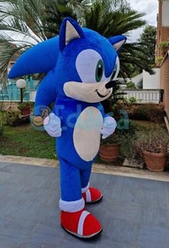 SONIC Inflatable Mascot Super Professional Adult Version Animation