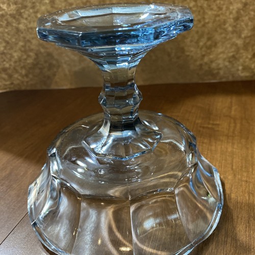 Fostoria Light Blue Virginia Compote Candy Dish 5" Glass  Excellent Condition. - Bild 5 von 6