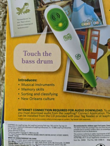 LeapFrog TAG &  Disney's The Princess & The Frog Tiana’a New Dream Storybook - Picture 5 of 5