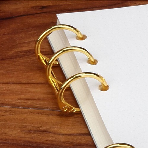 6 Pcs Loose-leaf Ring Notebook Three Hole Spine Binder Rings Office - Picture 8 of 12