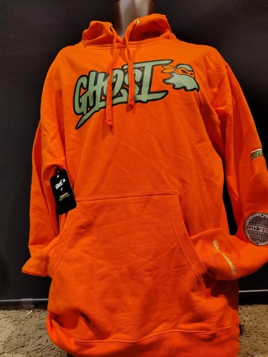 RARO NUEVO GHOST LIFESTYLE EDICIÓN LIMITADA X TMNT MICHELANGELO SUDADERA CON CAPUCHA - Imagen 3 de 6