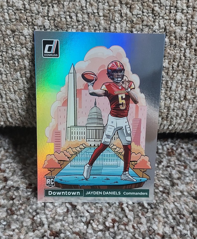 Rookie Alert! 🚨 Jayden Daniels 2024 Donruss Downtown #16 RC - Now In Our Elite Auction - Foto 12