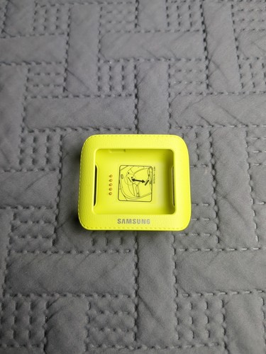 Samsung Galaxy Gear Smartwatch Charger Cradle Charging Dock SM-V700 Lemon Yellow