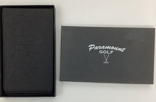 Paramount Golf Porta Score Card Nero 20 Score Card per 18 Fori e Matita - Foto 2 di 6
