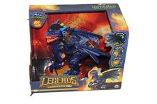 WowWee 3956 Untamed Legends Dragon - Vulcan Interactive Toy - Dark Blue