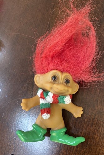 2- kleine (2 cm) Russ Weihnachten Troll Figuren - Bild 2 von 3