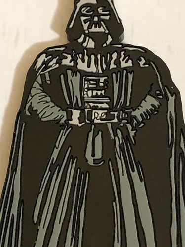 VTG Star Wars Darth Vader Keychain Classic Flex Gummy Vinyl Lucasfilm Applause - Picture 3 of 9