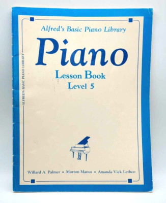 Alfred's Basic Piano Library Piano Recital Book Level 5 Vintage 1984
