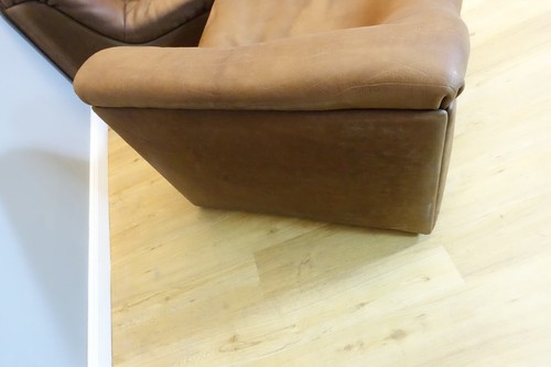 De Sede High Neck Modul Sofa DS46 Leder Vintage Design Büffelleder - Bild 9 von 9