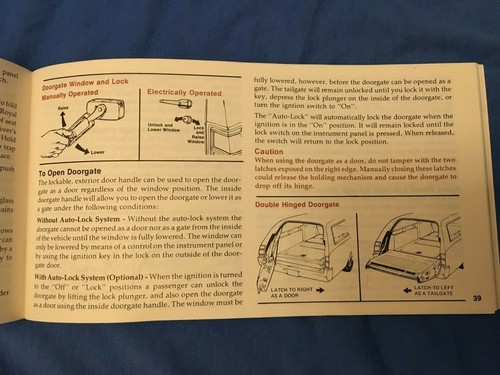 1977 DODGE Owner's Manual Mopar Royal Monaco Charger SE Aspen Monaco Chrysler - Picture 6 of 8