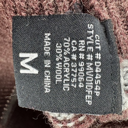 Vintage Billabong Sweater Men's Medium Striped Wool Blend Long Sleeve Skate Y2K - Picture 7 of 8