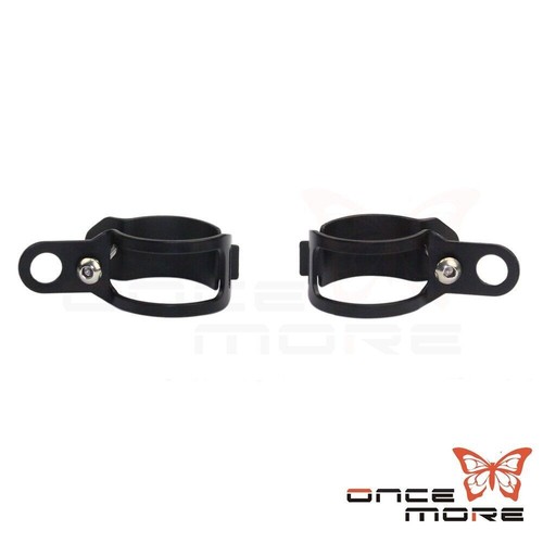 2Pcs Steel Turn Signal Light Fork Mounting Brackets For Honda Kawasaki Suzuki - Picture 6 of 8