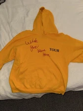 Travis Scott 2018 AstroWorld Tour Promo Hoodie Sweater L  Wish You Were Here