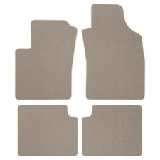 Velours Fußmatten für Fiat Panda II Bj. 2003 - 2012 Automatten Passend BEIGE STD