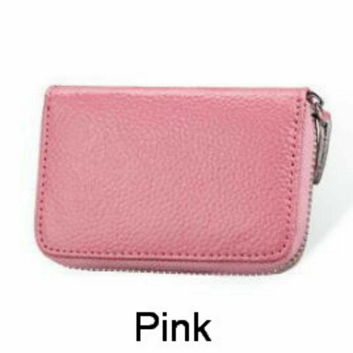 Men Women RFID Leather Blocking Zip Wallet Holder Purse Around Credit Card Coin - Picture 23 of 33