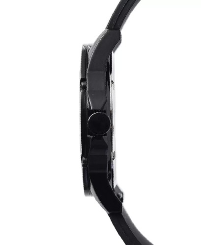 SPGBK WATCHES Unisex Bordeaux Black Silicone Band Watch 44mm - Picture 2 of 4