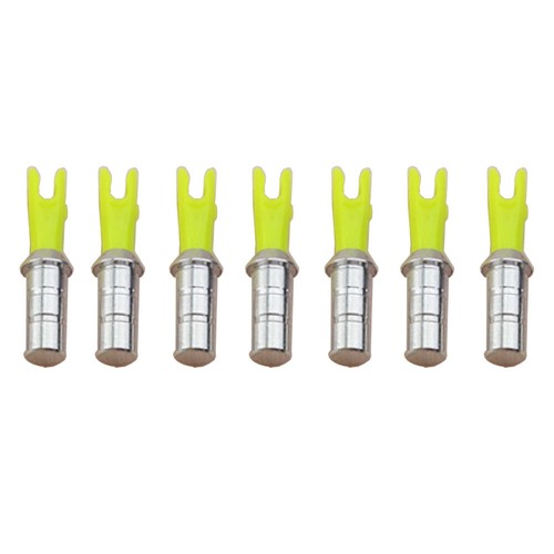 50pcs Arrow Aluminum Nock Pin Needles Plastic Tails Archery Arrow Shaft DIY - Picture 20 of 21