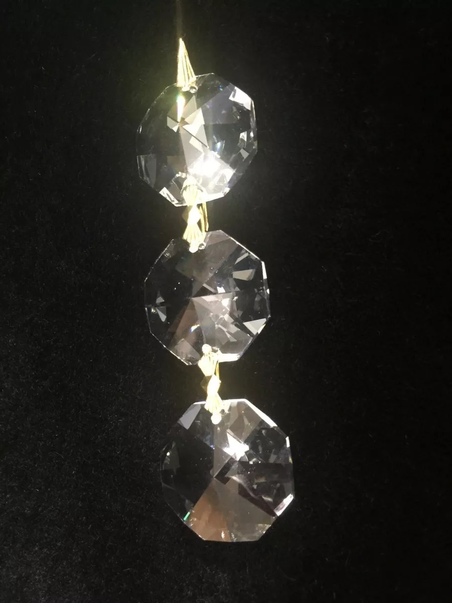 Swarovski Strass Art 8002 Crystal Chandelier 3 Beads Lamp Parts 1 1 4