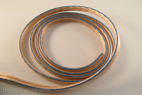 30m x 2.5mm² 322 Multi Strand Transparent High Quality HiFi Loud Speaker Cable - Picture 8 of 12